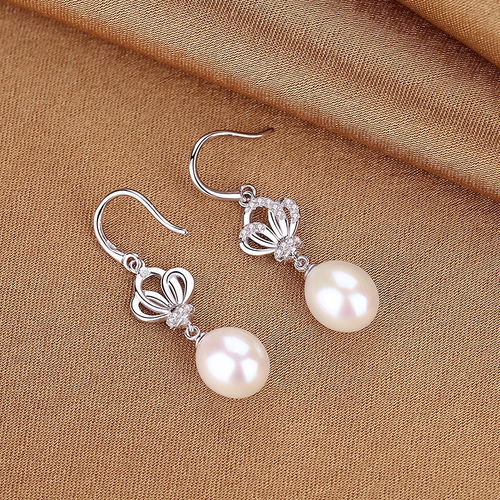 天然真珍珠耳環(huán)女正品長款純銀耳墜品牌首飾韓版氣質(zhì)網(wǎng)紅時尚新款